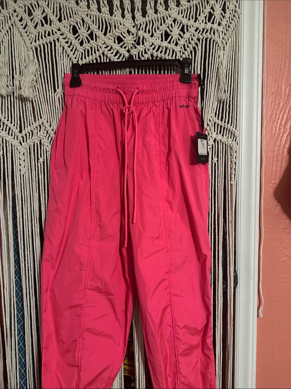 RED Valentino Hot Pink Track Pants